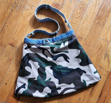 Load image into Gallery viewer, Denim Camo Reversible Bag
