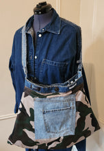 Load image into Gallery viewer, Denim Camo Reversible Bag

