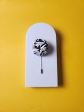 Load image into Gallery viewer, B&amp;W Stripes Pin
