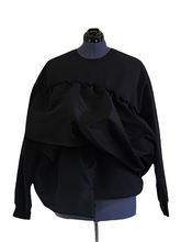 Load image into Gallery viewer, Cascading Ruffle Sweatshirt
