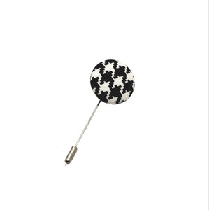 Houndstooth Lapel Pin